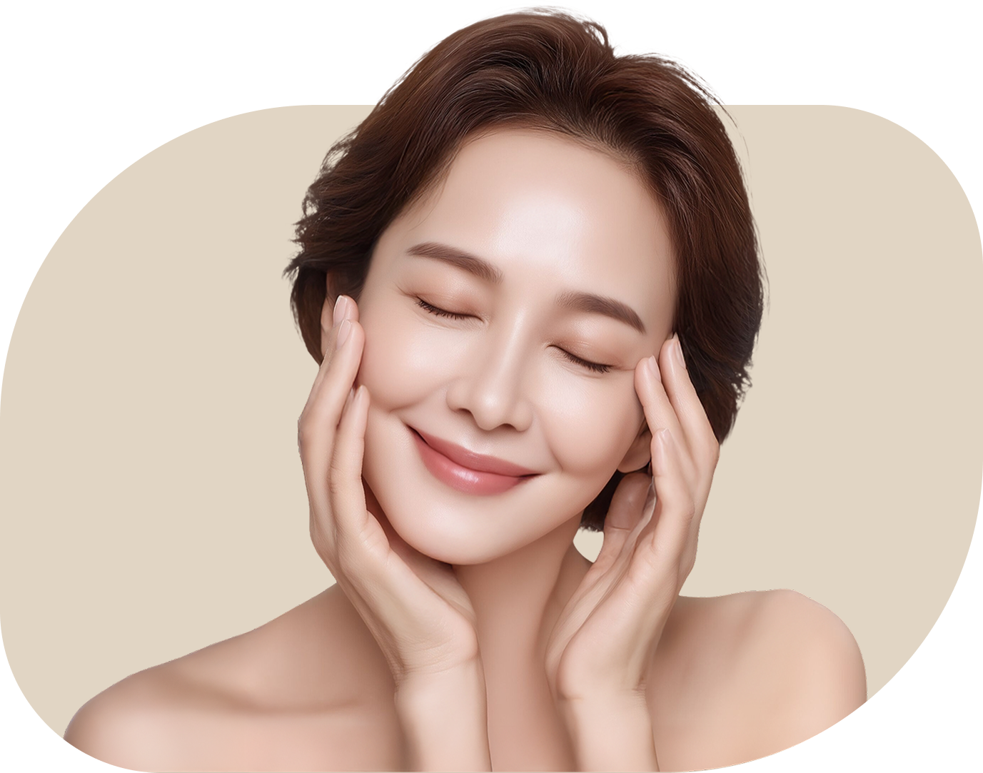 눈밑 다크서클 이미지